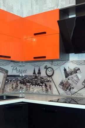  Schürze in der Farbe der Küche