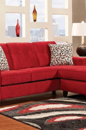  Rotes Sofa