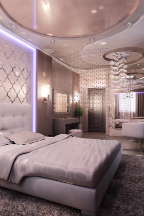  Schlafzimmer in grau-violetten Tönen