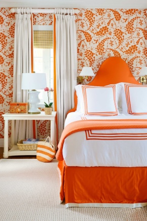  Rideaux de couleur dans la chambre