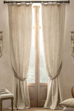  Rideaux de lin