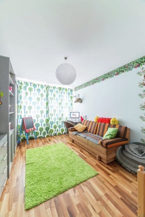  Wir machen den Raumteppich in Form von Gras