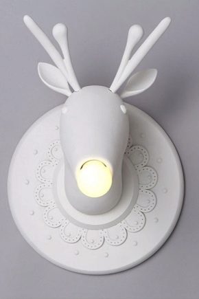  Plaster lamps: a classic in the interior