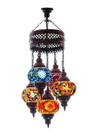  Chandeliers in oriental style