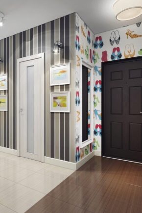  Papier peint pour un petit couloir