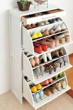  Cabinet for shoes in the hallway