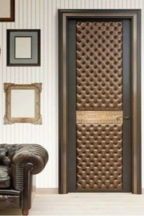  Türverkleidung mit Dermantin die Hände