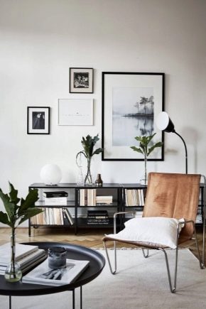  Modern interior design options for one-bedroom apartment