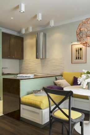  Belle conception d'un appartement de deux chambres avec une superficie de 60 m²