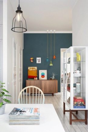  Style scandinave à l'intérieur d'un petit appartement