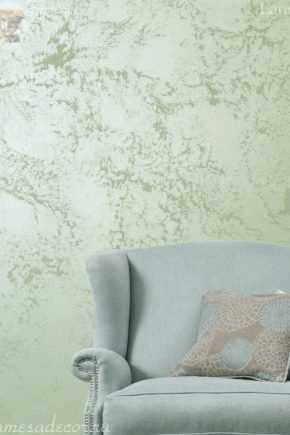  Decorative paint for walls with sand effect: features of use