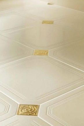  Bodenfliesen mit Rhombus: spektakuläre Innenraumlösungen