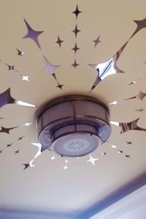  Aufkleber an der Decke: Arten und ihre Eigenschaften