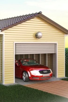  Taille du garage pour 1 voiture: fonctions de calcul
