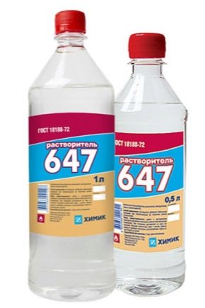 Characteristics and use of solvent 647