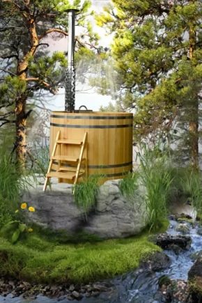 Japanisches Bad: orientalisch exotisch im russischen Stil