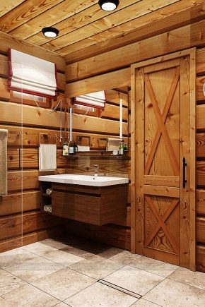  Bain de chalet: de belles solutions de design