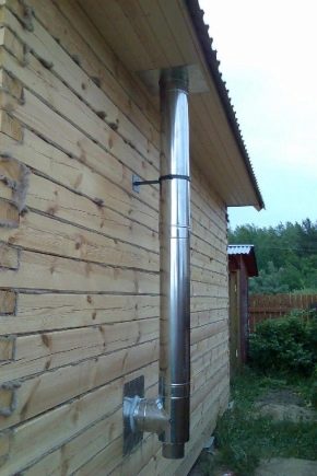  Chimney for a bath: types, device and installation