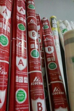  Izospan: types, characteristics and application