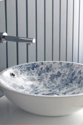  Sink without faucet hole