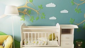 Baby non-woven wallpaper