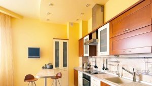  Plafond à deux niveaux dans la cuisine