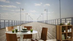  Papier peint photo sur la cuisine près de la table