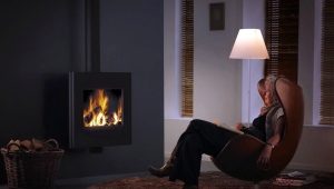  Cheminée poêle à l'intérieur