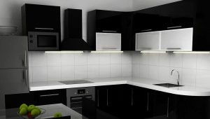  Wallpaper für Schwarz-Weiß-Küche
