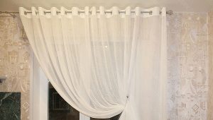  Rideaux pour la cuisine sur l'œillet