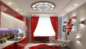 Rideaux à la cuisine