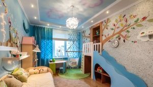  Papier peint liquide dans la chambre des enfants