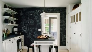  How to decorate the wall in the kitchen