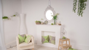  Cheminée en carton avec leurs propres mains