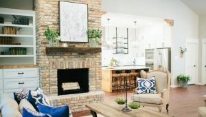  Cheminée de briques avec leurs propres mains