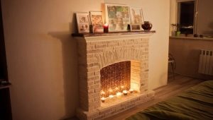  Cheminée dans l'appartement avec ses propres mains