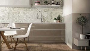  Patchwork de tuiles de cuisine