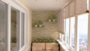  Plafonds sur le balcon