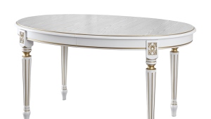  Table ovale pliante pour la cuisine