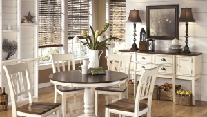  Table de cuisine sur une jambe