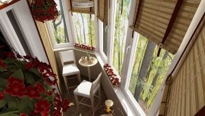  Balcon vitré chaleureux