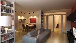  Zonage de la cuisine et du salon