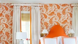  Rideaux de couleur dans la chambre