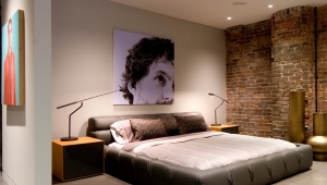  Mur de briques dans la chambre