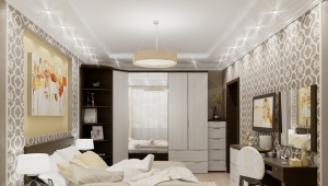 Mobilier de chambre dans un style moderne