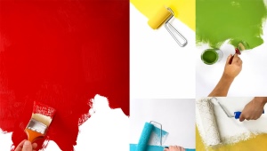 Peindre les murs dans la chambre