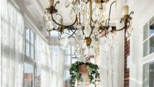  Tüll auf den Balkon