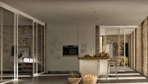  Portes en verre d'aluminium