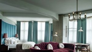  How to combine tulle and curtains?