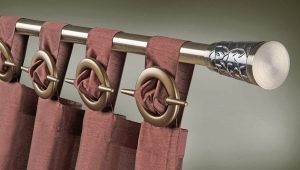  Tringles à rideaux métalliques